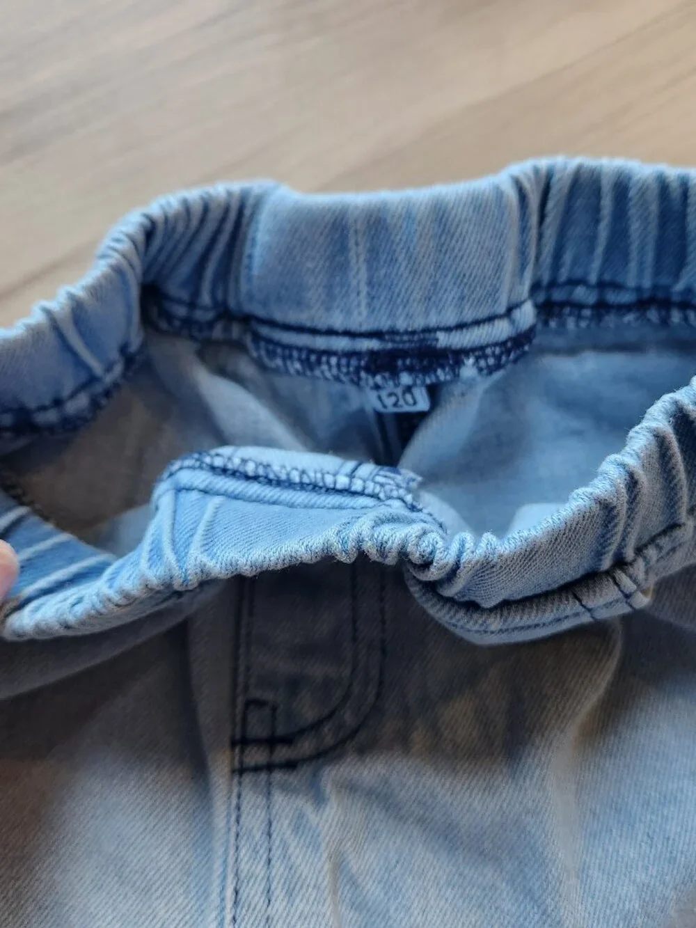 Little girl decorative lacey and floral jean shorts bundle size 5-6